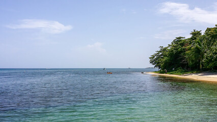 View of West Bay Roatan, Honduras
