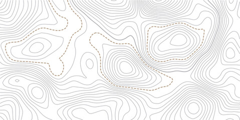 Vector geographic contour mounted map background.The stylized height of the topographic map contour in lines and contours isolated on transparent.Concept of simple geography and terrain .  © MDSOHEL