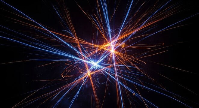 Abstract Cosmic Explosion of Light and Energy