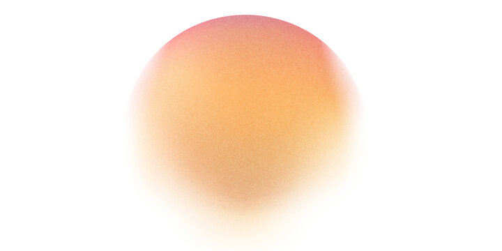 Color gradient, gradation circle, vector grain noise texture holographic blur abstract background.