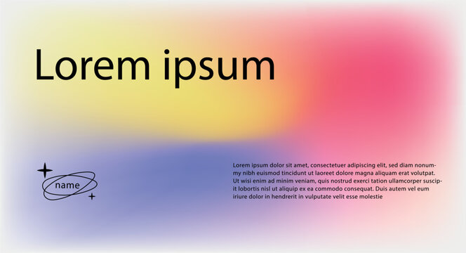 Soft colorful mesh gradient backdrop perfect for modern branding, social media, and digital presentation templates.