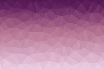 Obraz premium Elegant purple and pink gradient low polygon pattern forms a contemporary geometric visual with smooth color flow