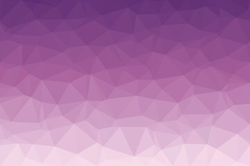 Obraz premium Low poly geometric pattern showcasing a smooth gradient transition from deep violet to soft lilac hues