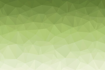 Obraz premium Verdant green and light mint geometric texture featuring a smooth polygonal gradient