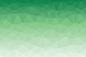Fototapeta premium Vibrant grass green low poly gradient surface offers a dynamic and refreshing modern display