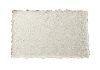 Obraz premium Torn and worn paper texture with frayed edges isolated on transparent background