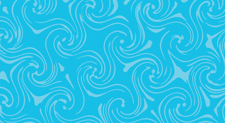 Fototapeta premium Vector swirl wave pattern background