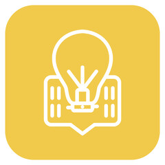 Obraz premium Vector Design Tips Icon Style
