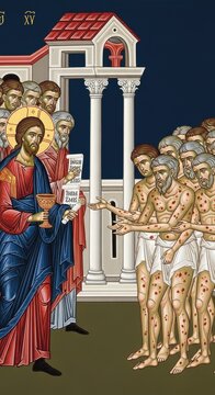 Messiah mercy restoration: cures outcast affliction, gospel grace, bodily recovery, social acceptance, inner transformation, sanctification process, transcendent power, living testimony