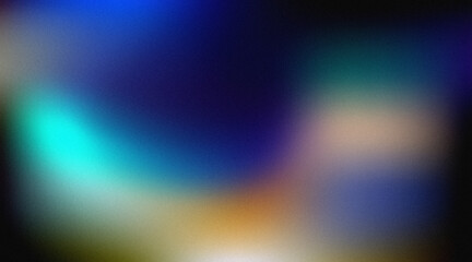 Obraz premium Abstract colorful mesh gradient background with soft grainy texture