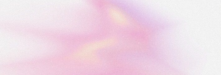 Soft pastel light rays blend into a vintage grainy gradient, creating a dreamy, diffused glow of pinks background