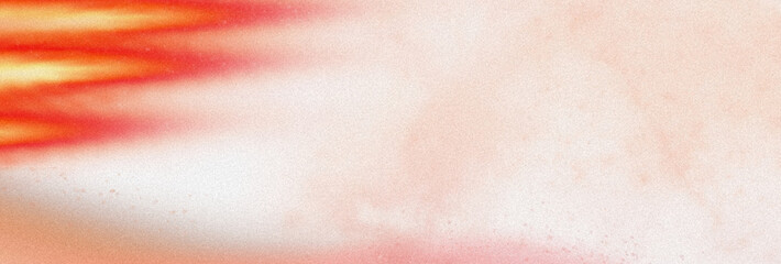 Fototapeta premium Abstract light leak effect creating a soft, warm glow with rich red and yellow tones blending across a textured background