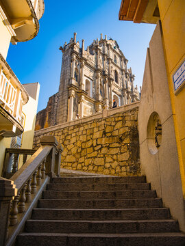 The beautiful cityscape of Macau is on full display.