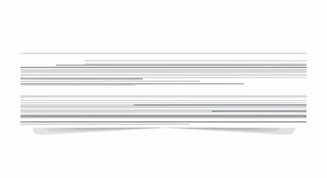 Design vettoriale astratto con bande orizzontali di diverse sfumature di grigio su sfondo bianco, ideale per tecnologia e business.