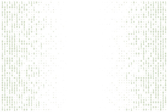 Cybersecurity Data Encryption Background with Binary Code for Secure Digital Communication
