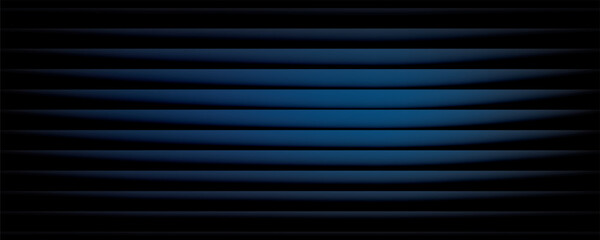 Obraz premium Abstract color gradient lights on black background, abstract blue and red simple modern
