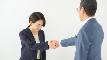 ビジネス　男女