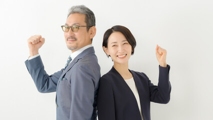 ビジネス　男女