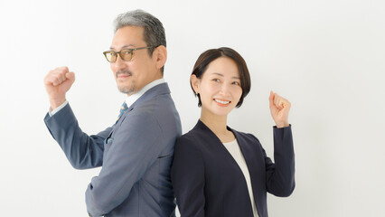 ビジネス　男女