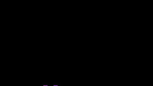 The word April displayed in a vibrant liquid ripple texture with purple and teal glitch effects on a black background. This title footage is perfect for monthly calendar intros or event promos.
