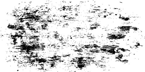 Fototapeta premium Black and White Vector Grunge Texture Overlay Rough Distressed Background Graphic Element