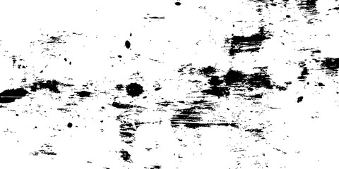Fototapeta premium Rough Distressed Grungy Texture Overlay Black Ink Scratch and Paint Splatter Background