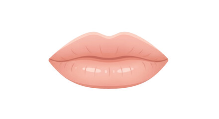 Fototapeta premium Woman Lips Close Up.