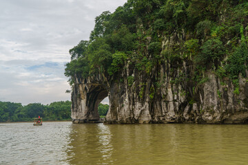 Fototapeta premium Elephant Trunk Hill in Guilin, China