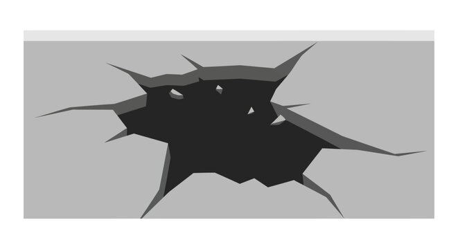 Broken Hole Damage.