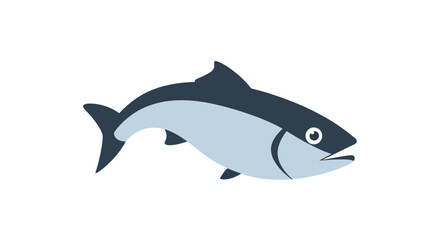 Fototapeta premium Cartoon Fish Illustration.