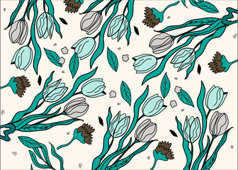 seamless floral pattern