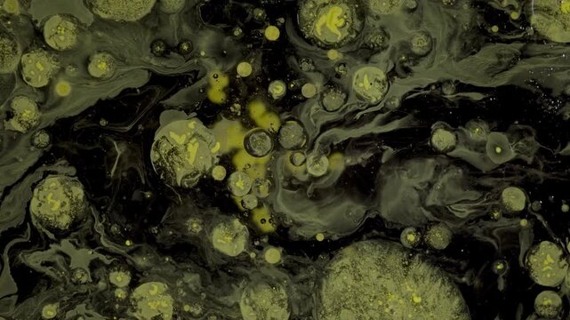 Dreaming of yellow bubbles