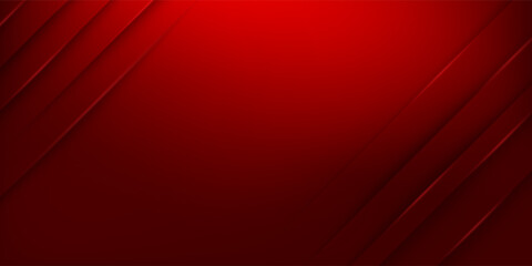 Red background with red glowing lines with free space for design. © syarif