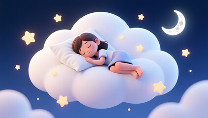 World Sleep Day illustration for healthy resting habits