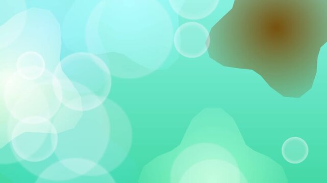 abstract blue background with bubbles