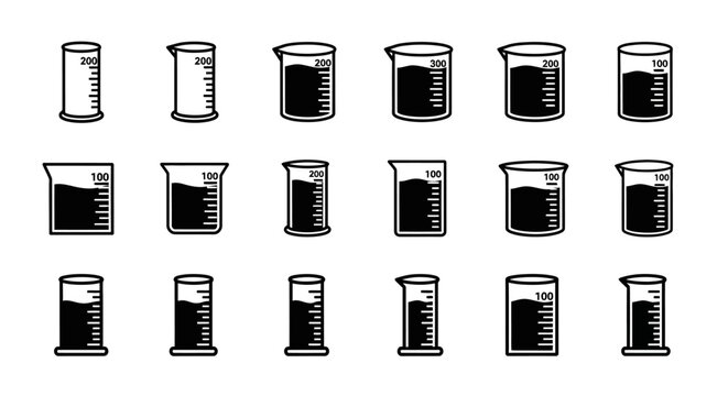 Black silhouette icons of diverse gardening and cleaning tools, featuring rakes, spreaders, and various implements for effective outdoor and yard maintenance tasks