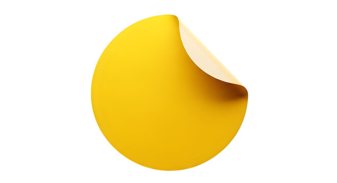 A yellow pac man character on a black background