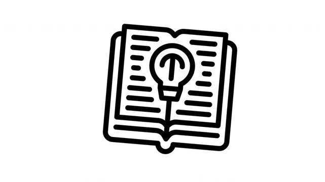knowledge animated icon