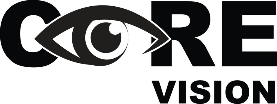 Core Eye Logo Vision Technology Abstract Icon