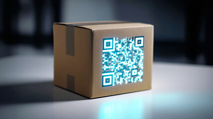 次世代の物流とデジタル管理のコンセプト
