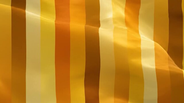 Wavy fabric with vertical stripes in warm earthy tones
