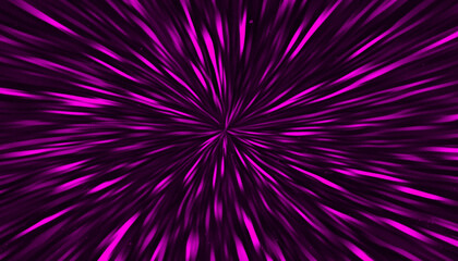 Obraz premium Vibrant purple abstract background with radial pink lines, dynamic energy motion effect, futuristic technology or creative design element for digital media and artistic projects