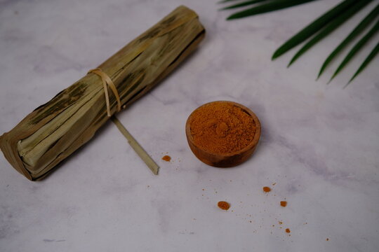 Lemang and Serunding: Traditional Malay Cuisine Still Life