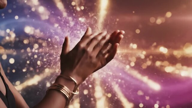 Green Screen clapping hands on color background applause scene 3 with distortion, overlay, glitch, static noise, scan lines black background, 4k animated video loop