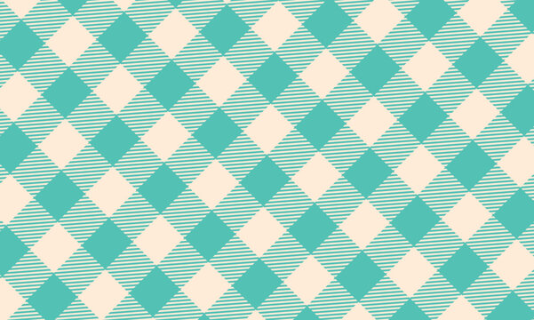 Plaid pattern blue and white plaid pattern checked tablecloth