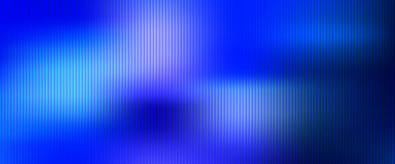 Fototapeta premium Vibrant blue wave pattern featuring soft gradients and vertical textured lines creating dynamic sense of movement and professional futuristic style