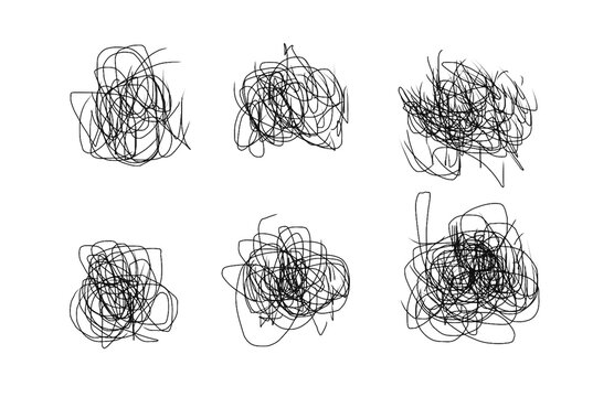 set of hand drawn dodles 