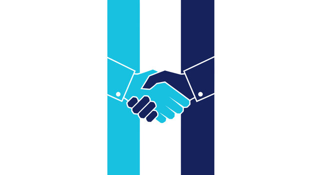 Handshake Symbolizing Partnership, Collaboration, and Professional Cooperation in a Business Setting.