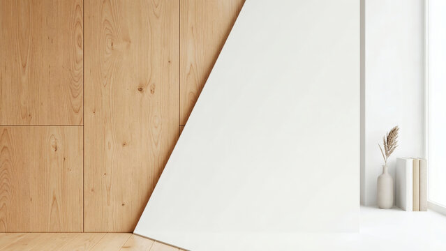 북유럽풍 클린 우드 & 화이트