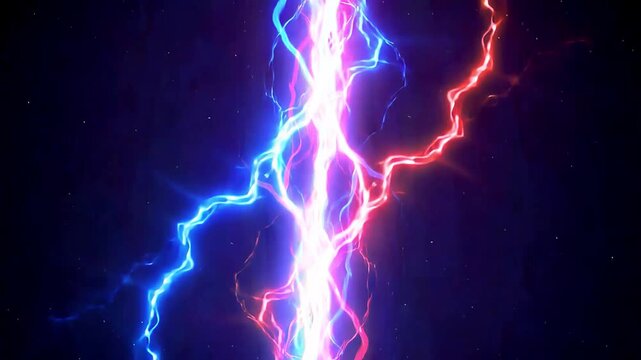 電撃のエフェクト